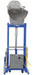 Vestil HDD-60-7-P-SSC stainless steel portable hydraulic drum dumper - view 4