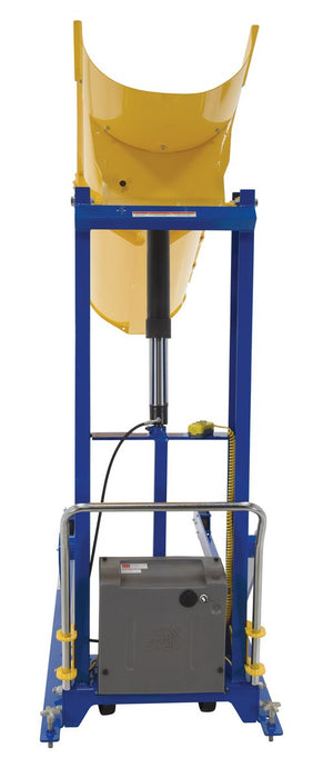 Vestil HDD-72-10-P steel portable hydraulic drum dumper - view 4