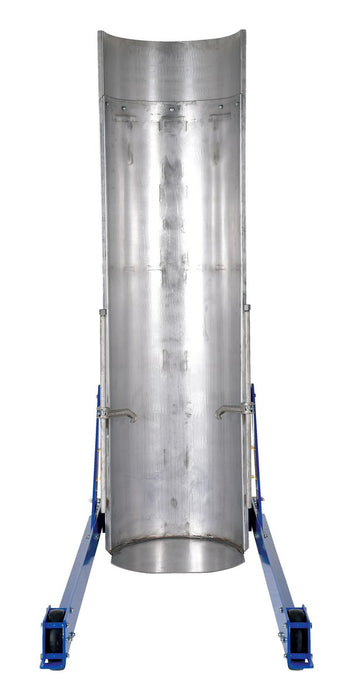 Vestil HDD-72-7-P-SSC stainless steel portable hydraulic drum dumper - view 3