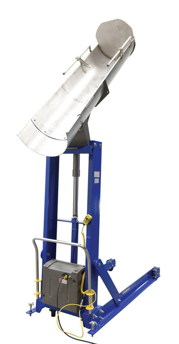 Vestil HDD-72-7-P-SSC stainless steel portable hydraulic drum dumper - view 5