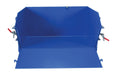 Vestil HDROP-100-LD steel light duty self dumping hopper with fold down - view 3