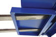 Vestil HDROP-100-LD steel light duty self dumping hopper with fold down - view 5