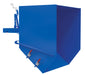 Vestil HDROP-150-LD steel light duty self dumping hopper with fold down - view 3
