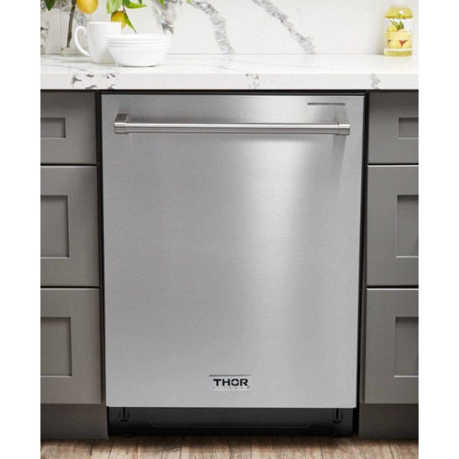 24" Professional Series Stainless Steel Dishwasher, HDW2401SS - front view