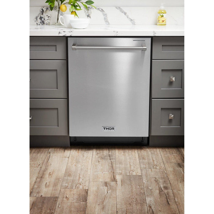 24" Professional Series Stainless Steel Dishwasher, HDW2401SS - angle view
