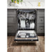 24" Professional Series Stainless Steel Dishwasher, HDW2401SS - top view
