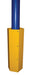 Vestil HEX-48 Steel Hexagonal Column Guard 48 in. Height Yellow
