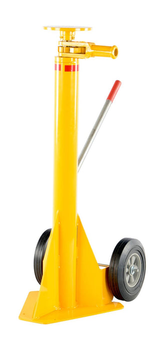 Vestil HI-J steel ratchet trailer stabilizing jack - view 2