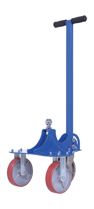 Vestil HM-3W2K-B2516 Steel Hitch Mover 3 Wheel with 2-5/16 in. Ball Diameter 2000 Lb Capacity Blue