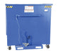 Vestil HOP-OE steel open ended low profile parts hopper - view 4