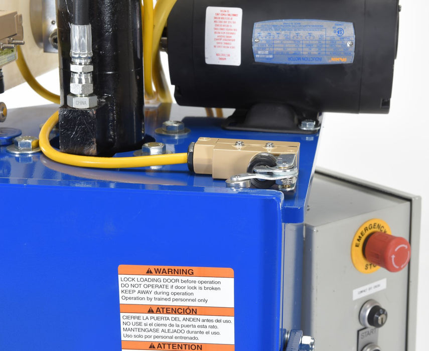 Vestil HPC-405 steel hydraulic pail crusher - view 5