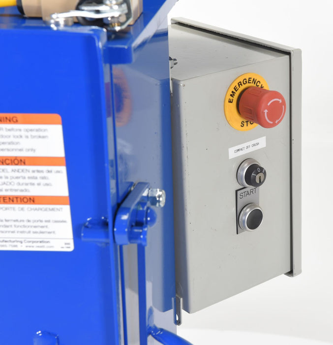 Vestil HPC-405 steel hydraulic pail crusher - view 6