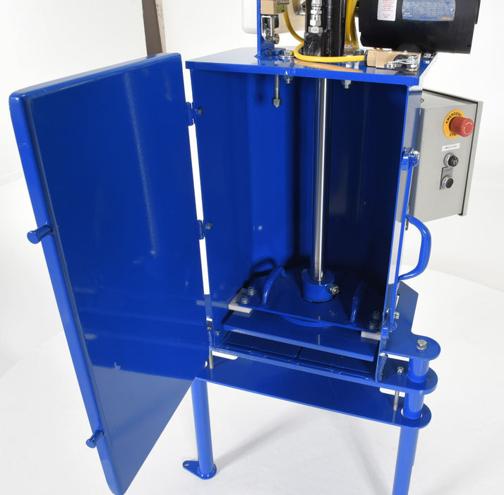Vestil HPC-405 steel hydraulic pail crusher - view 7