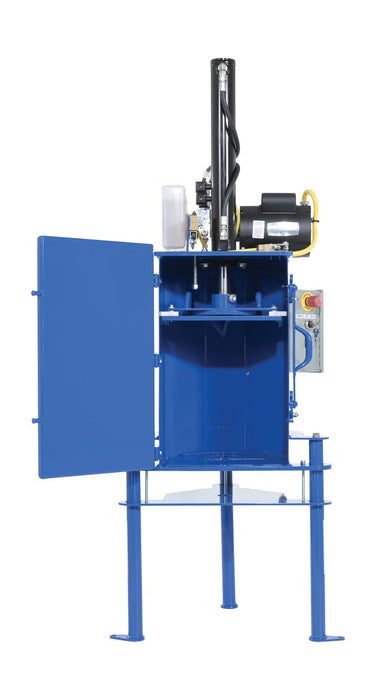 Vestil HPC-405 steel hydraulic pail crusher - view 3