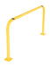 Vestil HPRO-48-24-2 Steel High Profile Machinery and Rack Guard 48 in. x 24 in. x 2 in. Yellow
