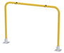 Vestil HPRO-R-48-36-2 Steel Removable High Profile Machine and Rack Guard 48 in. x 36 in. x 2 in. Yellow
