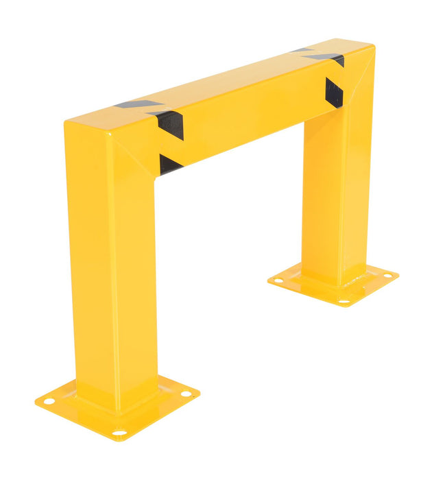 Vestil HPRO-SQ-36-24-5 Steel Square High Profile Machinery and Rack Guard 36 in. x 24 in. x 5 in. Yellow