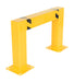 Vestil HPRO-SQ-36-24-5 Steel Square High Profile Machinery and Rack Guard 36 in. x 24 in. x 5 in. Yellow