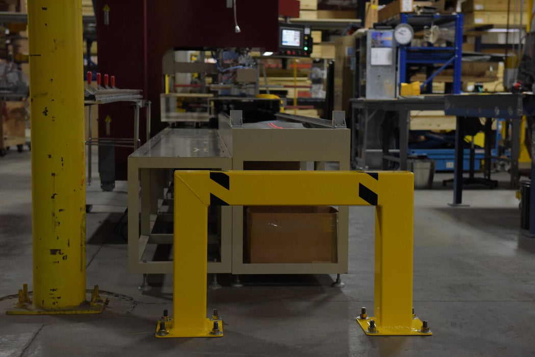 Vestil HPRO-SQ-36-24-5 steel square high profile machinery and rack guard - view 7