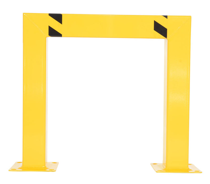 Vestil HPRO-SQ-36-36-5 Steel Square High Profile Machinery and Rack Guard 36 in. x 36 in. x 5 in. Yellow