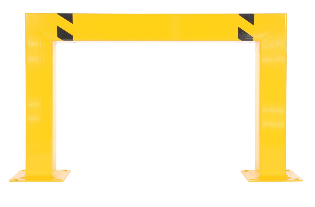 Vestil HPRO-SQ-48-24-5 Steel Square High Profile Machinery and Rack Guard 48 in. x 24 in. x 5 in. Yellow
