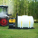 4000 PSI 4 GPM 15 HP ZONSEN E-Start Gas Engine Hot Water Pressure Washer Skid Mounted with 245 Gal Tank,  HPW40DBT