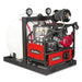 4000 PSI 4 GPM HONDA E-Start Engine Hot Water Pressure Washer Skid Mounted with 175 Gal Tank,  HPW40HT