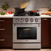 Thor Kitchen 30 in. 4.2 cu. ft. Professional Propane Gas Range in Stainless Steel, HRG3080ULP Thor Kitchen