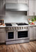 Thor Kitchen 48 in. 6.7 cu. ft. Professional Propane Gas Range in Stainless Steel, HRG4808ULP Thor Kitchen