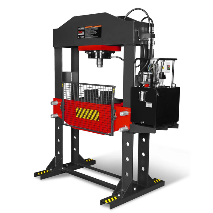 150 Ton H-Frame Electric Hydraulic Shop Press with Double-Acting Cylin — view 19