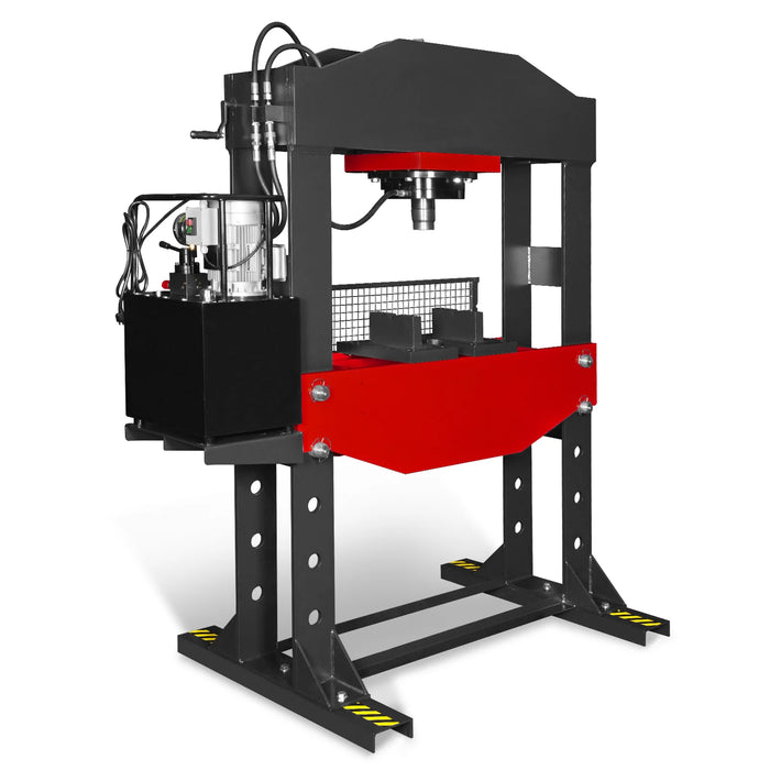 150 Ton H-Frame Electric Hydraulic Shop Press with Double-Acting Cylin — view 21