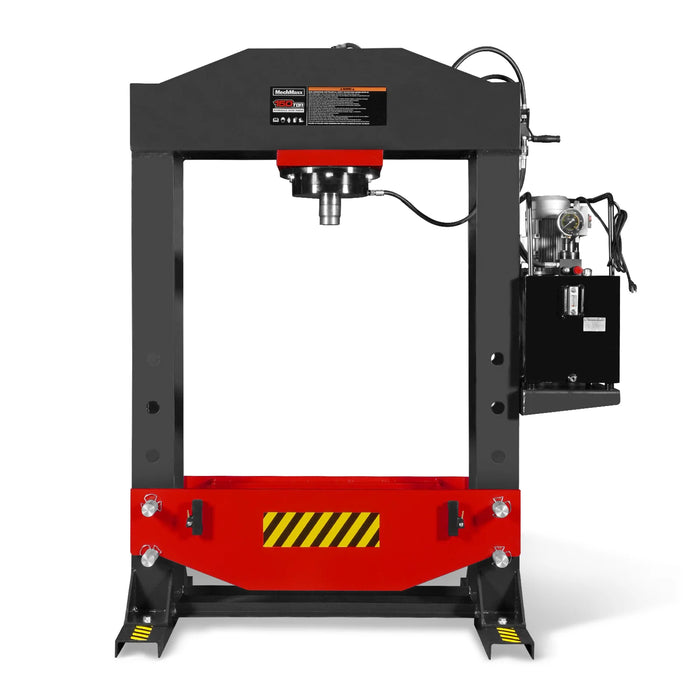 150 Ton H-Frame Electric Hydraulic Shop Press with Double-Acting Cylin — view 25
