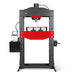 75 Ton H-Frame Electric Hydraulic Shop Press with Hand Winch,  110V Mo — view 22