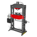 75 Ton H-Frame Electric Hydraulic Shop Press with Hand Winch,  110V Mo — view 21
