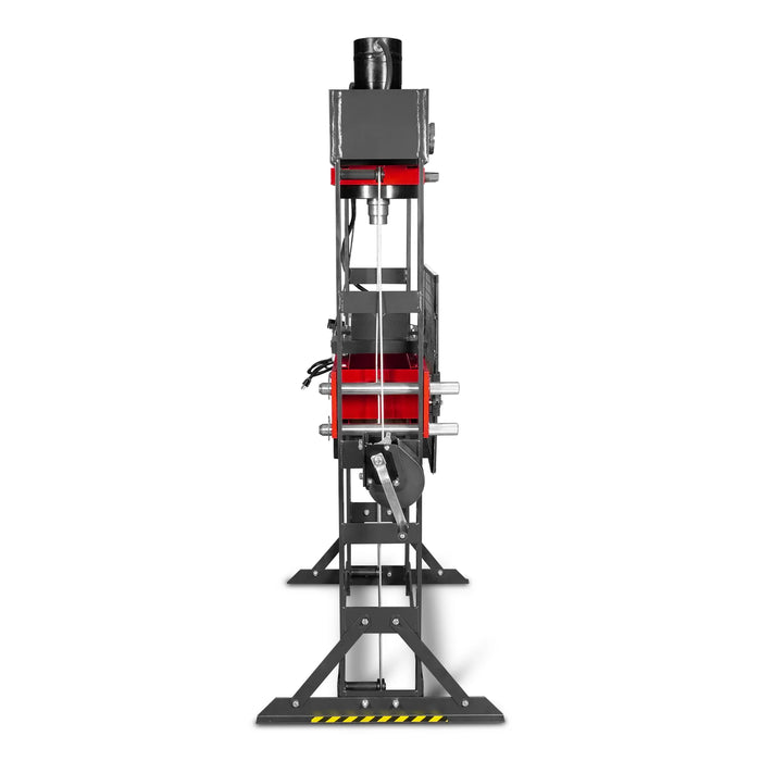 75 Ton H-Frame Electric Hydraulic Shop Press with Hand Winch,  110V Mo — view 20