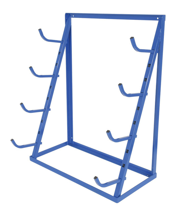 Vestil HSR-4860 Steel Horizontal Storage Rack 48 in. Usable Width 250 lb. Capacity Per Arm Blue
