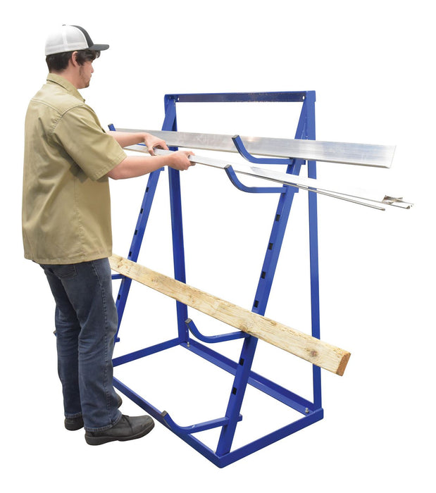 Vestil HSR-4860 steel horizontal storage rack - view 7