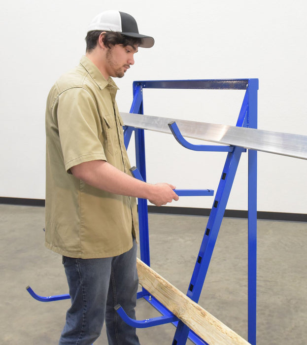 Vestil HSR-4860 steel horizontal storage rack - view 8