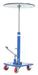 Vestil HT-03-24R Steel 24" Round Top Hydraulic Post Table 300 lb. Capacity Blue