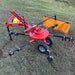 100" Mechmaxx 3-Point Hitch 6 Rotary Pull-Type Hay Rake Tedder ,  15-50Hp ,  HT100