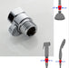 wonderland shower inc Water Flow Control Valve Brass G1/2 shower Flow Restrictor Adjustable Water Volume... - Lifestyle View