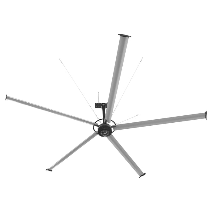 16FT HVLS Industrial Ceiling Fan 220V 1-Phase - Energy Efficient Large Area Air Circulation for Fan Warehouses & Factories,  16FT1PH