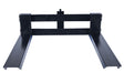 Vestil HYDRA-AF-18 Steel Adjustable Width Forks Attachment 6 in. to 22 in. For Hydraulic Lift Cart Model 750 lb. Capacity Bla