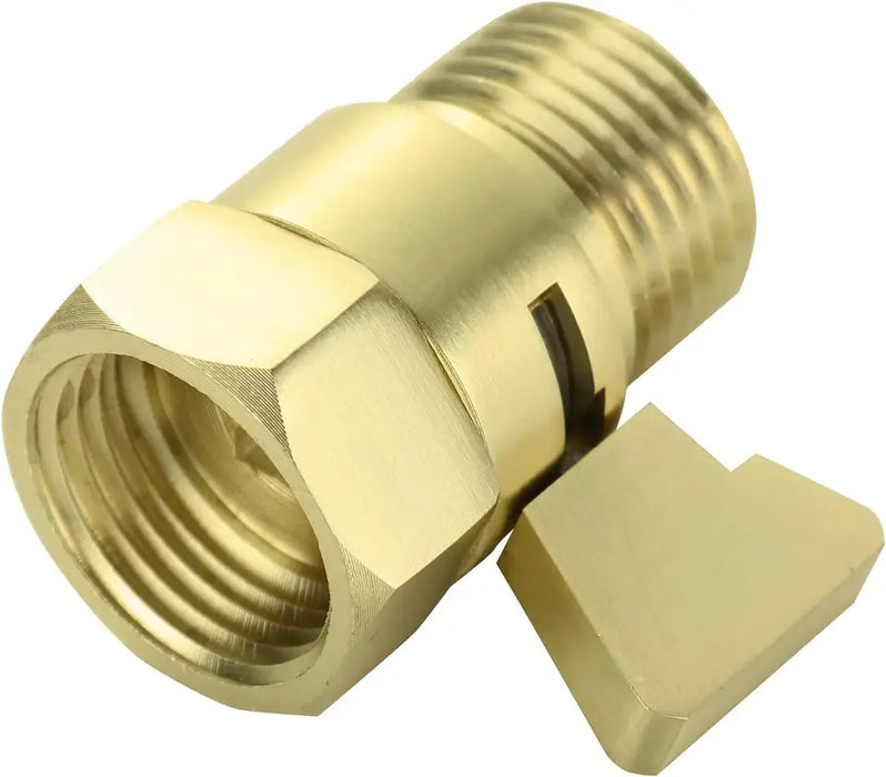 wonderland shower inc Water Flow Control Valve Brass G1/2 shower Flow Restrictor Adjustable Water Volume for... - Features