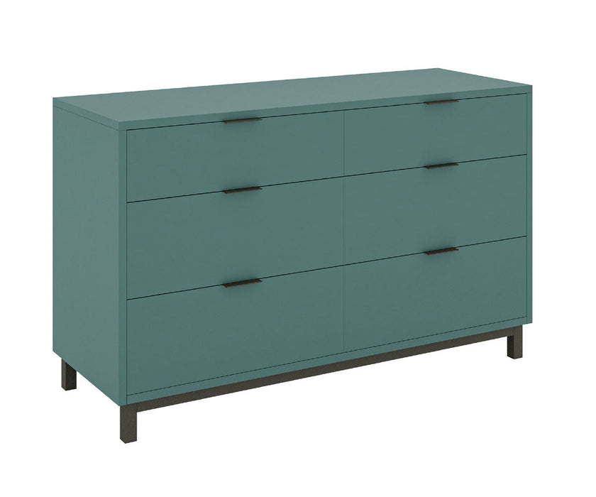 Halley Modern 6- Drawer Dresser