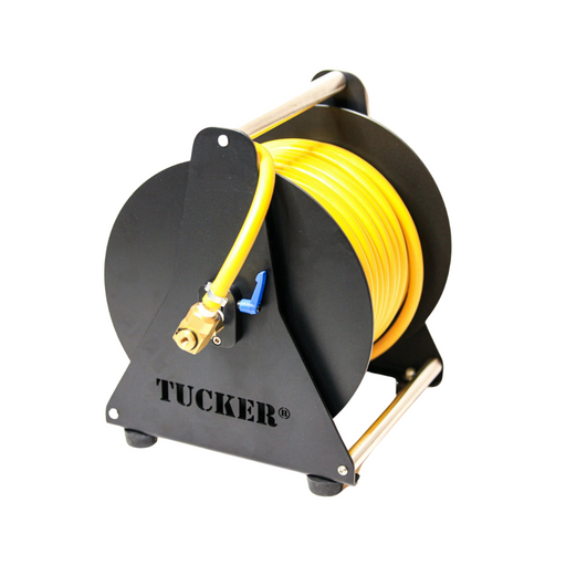 Tucker Hand Carry Hose Reel - Side View Tucker Hand Carry Hose Reel
