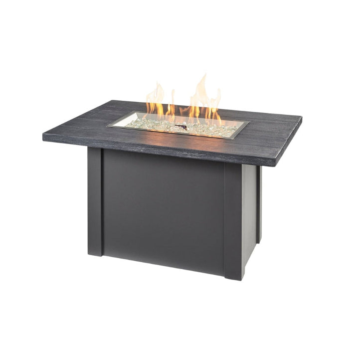 The Outdoor Greatroom Havenwood Rectangular Gas Fire Pit Table