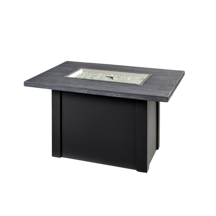 The Outdoor Greatroom Havenwood Rectangular Gas Fire Pit Table