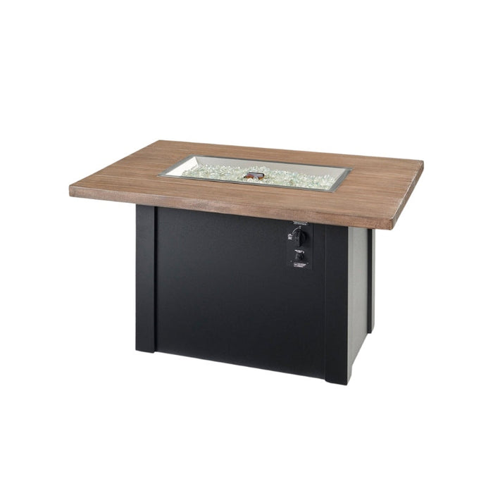 The Outdoor Greatroom Havenwood Rectangular Gas Fire Pit Table