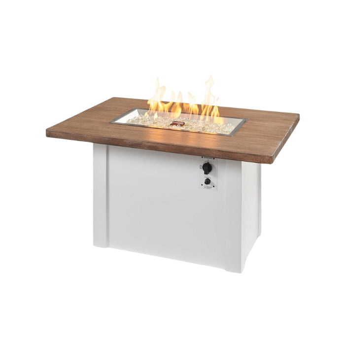 The Outdoor Greatroom Havenwood Rectangular Gas Fire Pit Table